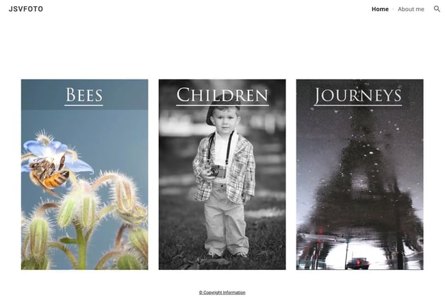 the jsvfoto website.